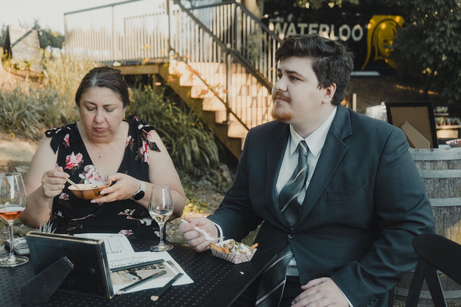 Cat and Seb, Niagara on the lake Ontario - Wedding photography by James Glac