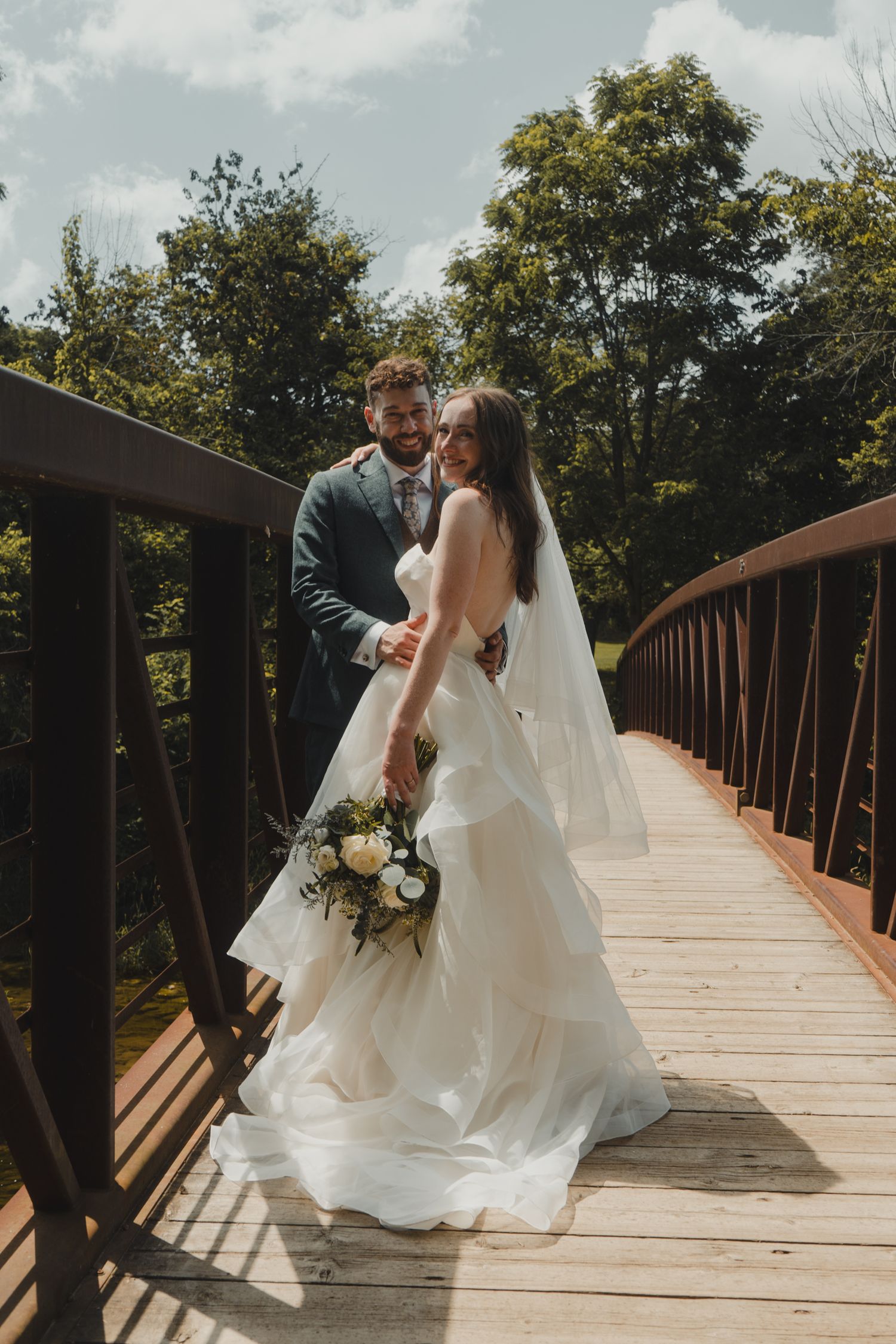 Cat and Seb, Niagara on the lake Ontario - Wedding photography by James Glac