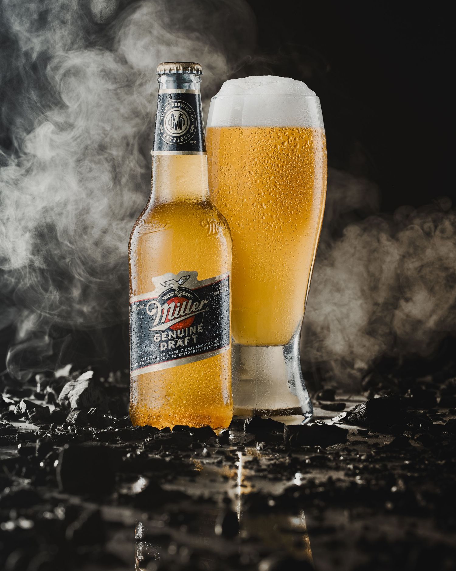 beer in smoke, Sheridan College, James Glac Photography, Oakville, Ontario