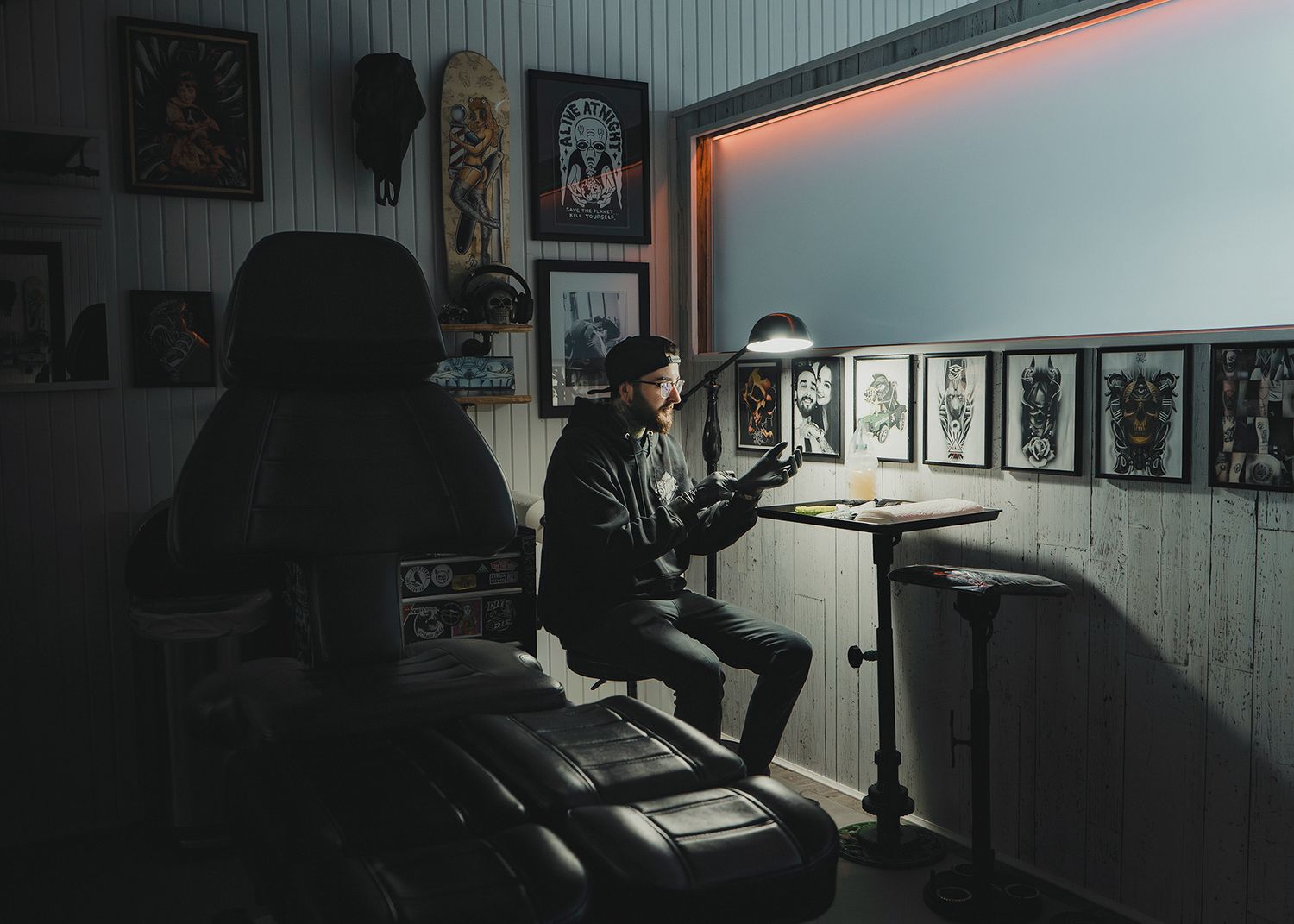 Tattoo artist Branding, Erin Ontario, james Glac Photography