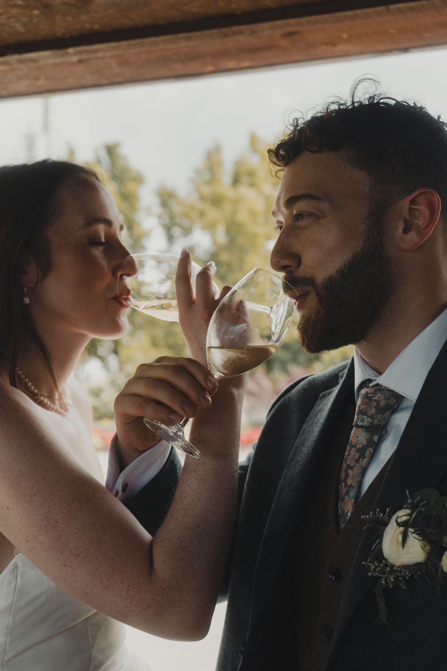 Cat and Seb, Niagara on the lake Ontario - Wedding photography by James Glac