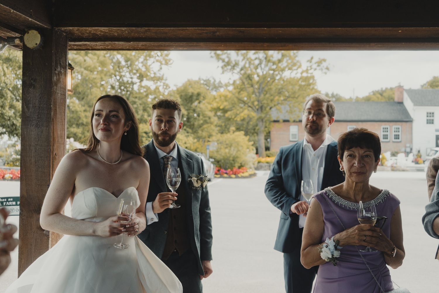 Cat and Seb, Niagara on the lake Ontario - Wedding photography by James Glac