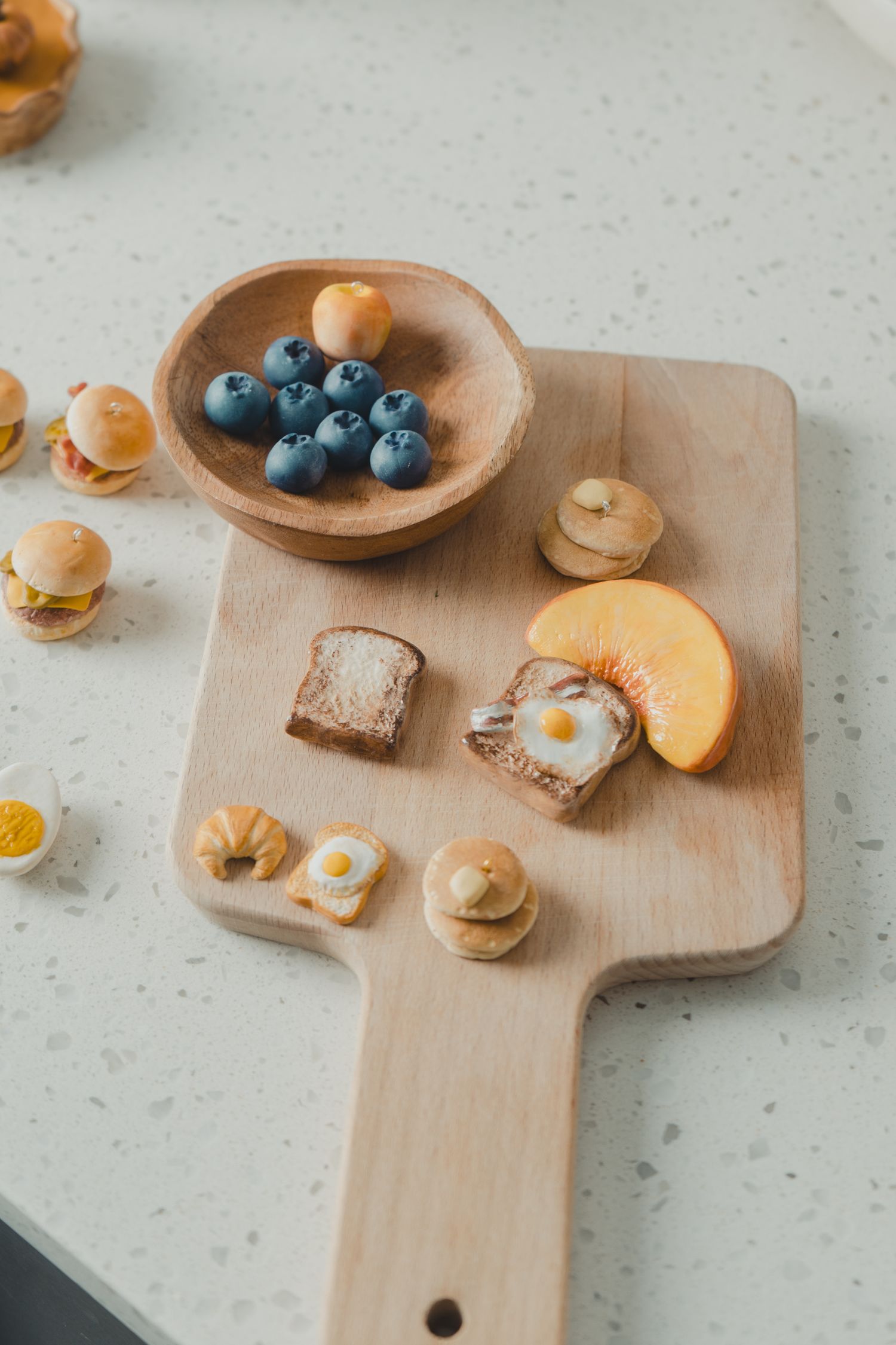 Elaine Li clay food, James Glac Photography, Orangeville
