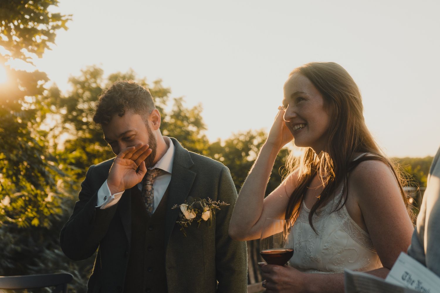 Cat and Seb, Niagara on the lake Ontario - Wedding photography by James Glac