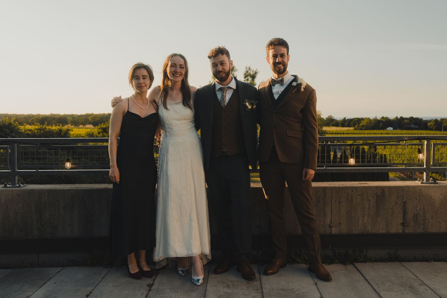 Cat and Seb, Niagara on the lake Ontario - Wedding photography by James Glac