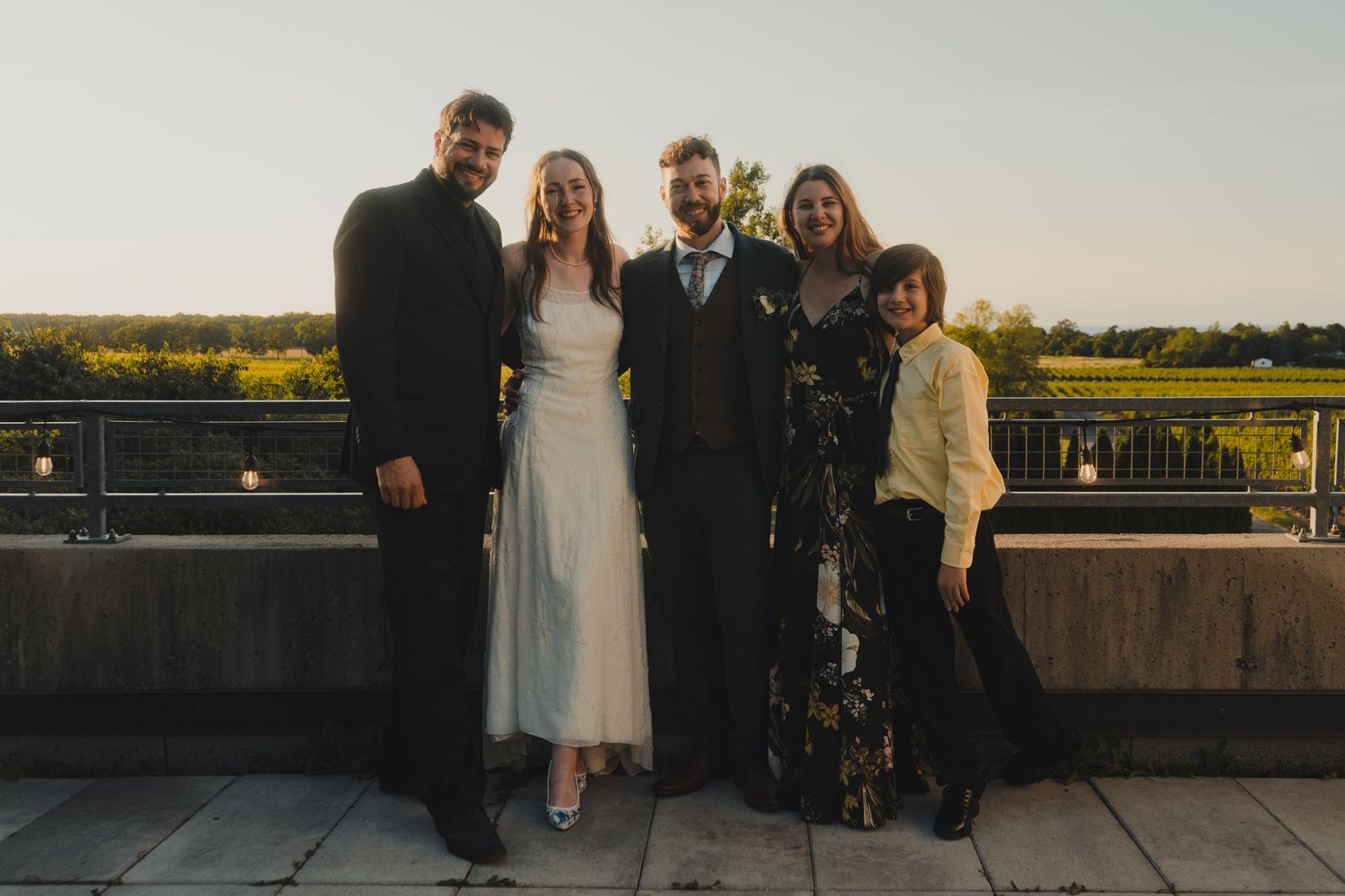 Cat and Seb, Niagara on the lake Ontario - Wedding photography by James Glac