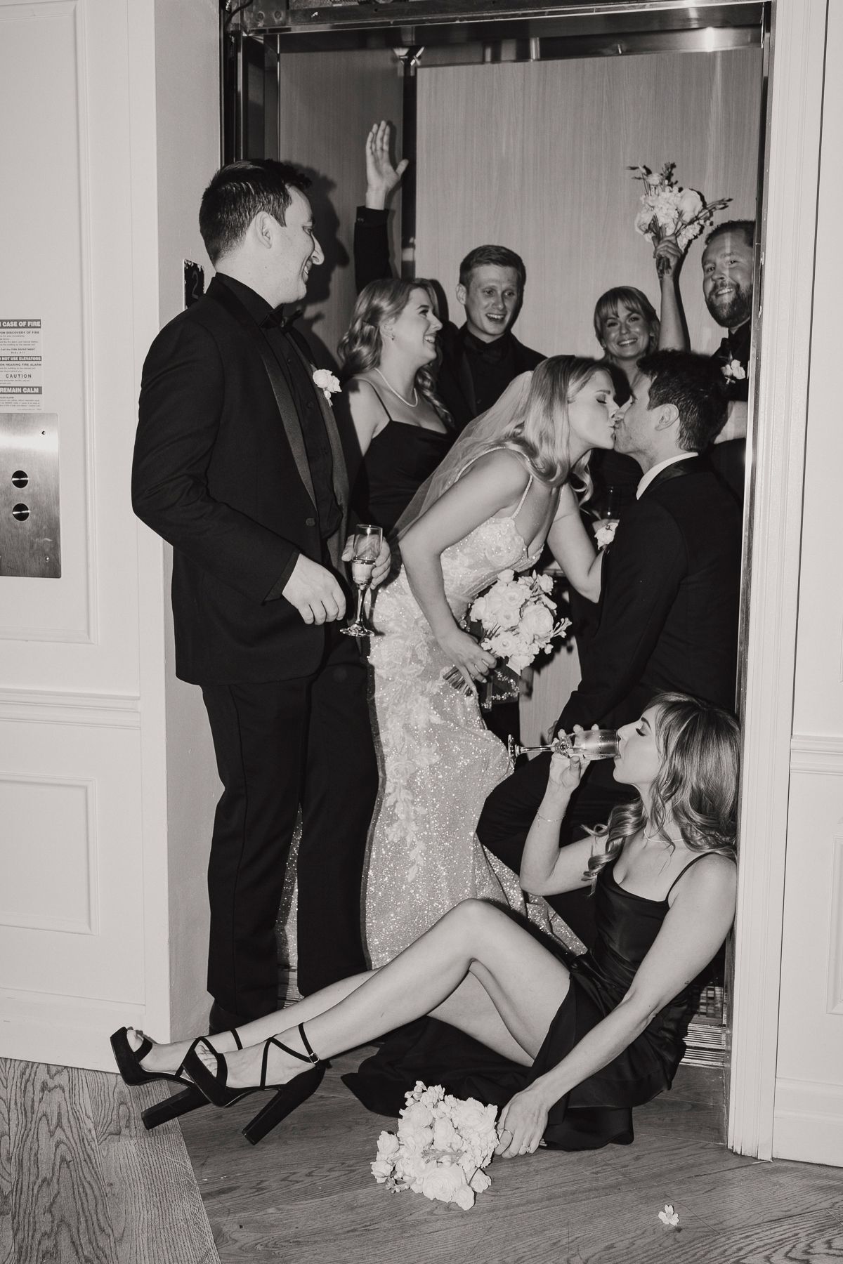 Wedding of Kat and Liam, James Glac Photography, Kitchener Walper Hotel