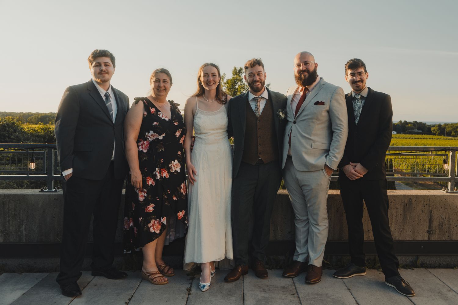 Cat and Seb, Niagara on the lake Ontario - Wedding photography by James Glac