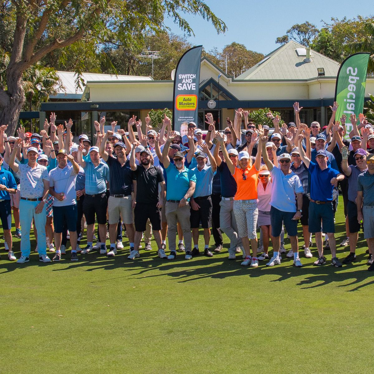 Perth Golf Network Tin Cup Group Photo