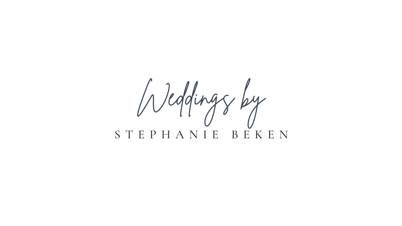 White text logo for Stephanie Beken photography against a light background.
