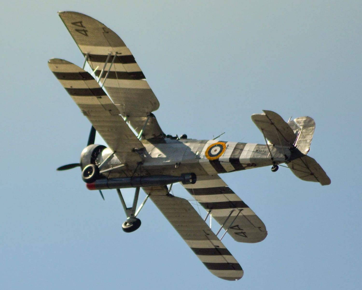 Vintage biplane flying in formation at an air show Rotherham Photography air shows