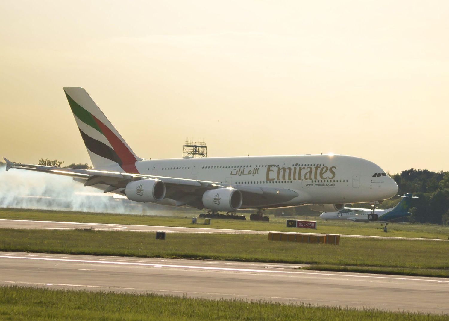 Airbus, A380, Emirates, Manchester, Airport, Photography, photo, SJR, airshow photography Rotherham Photography air shows