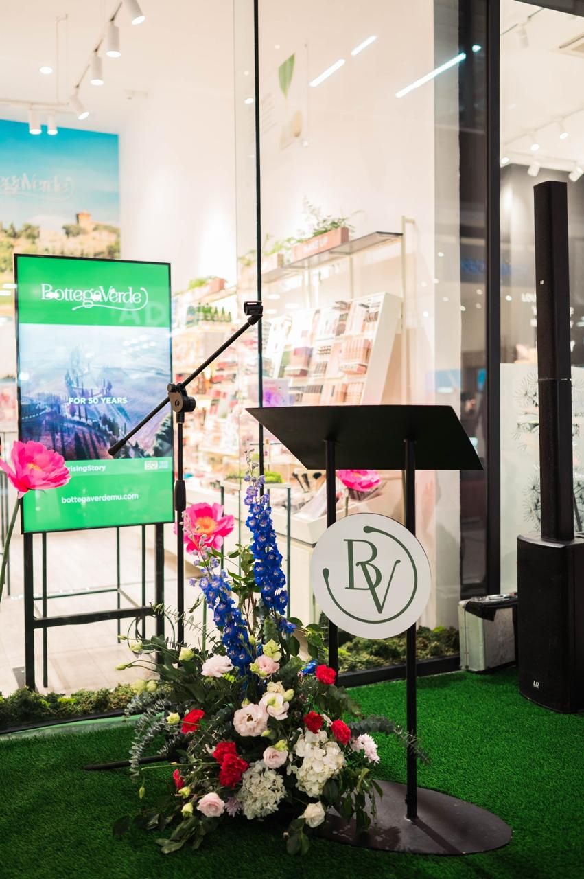 JS Studio events by Jeff Soo for brand and lifestyle design for Bottega Verde