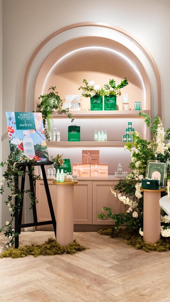 JS Studio events by Jeff Soo for brand and lifestyle design for Audere Beauté / Mario Badescu
