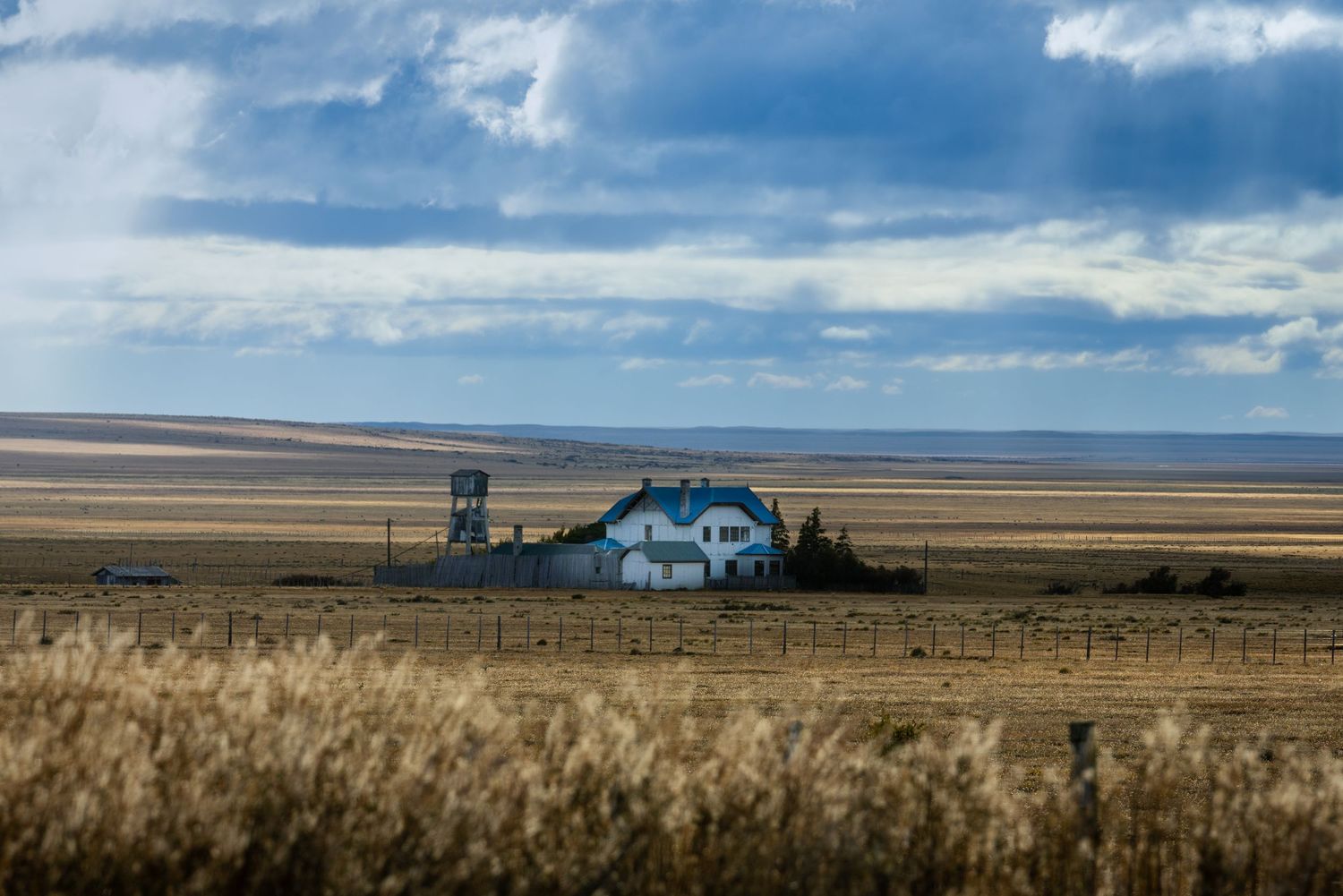 Camino a Puerto Natales, Chile