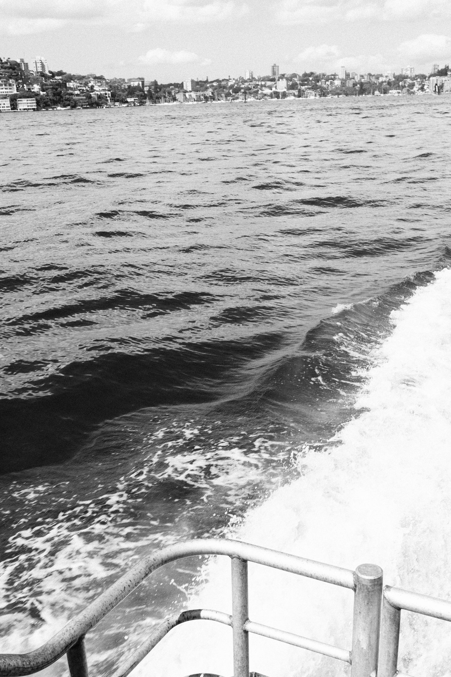 Travel photo taken on a boat in Sydney, Australia