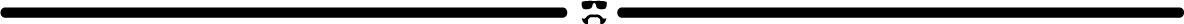 A black horizontal line divides the page with two dashes on either side.
