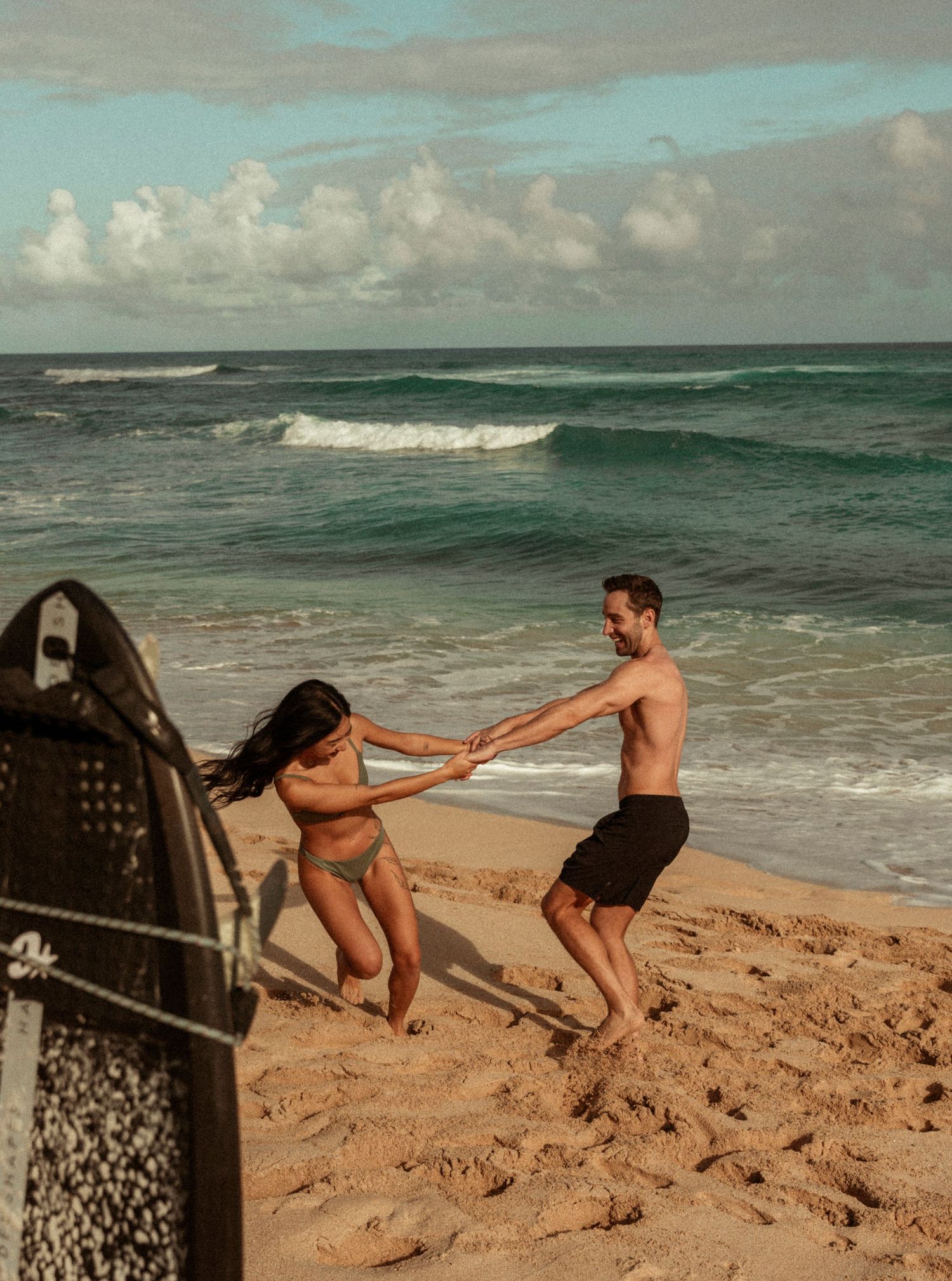 Romantic couple moment captured naturally, lifestyle photography