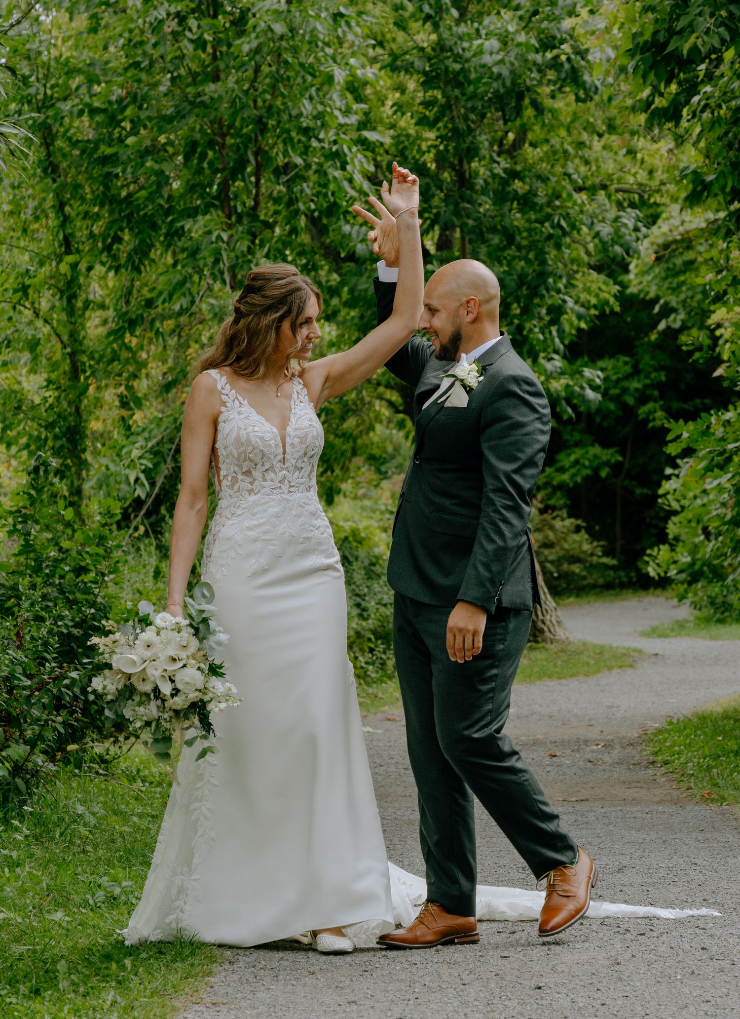 couple wedding portrait