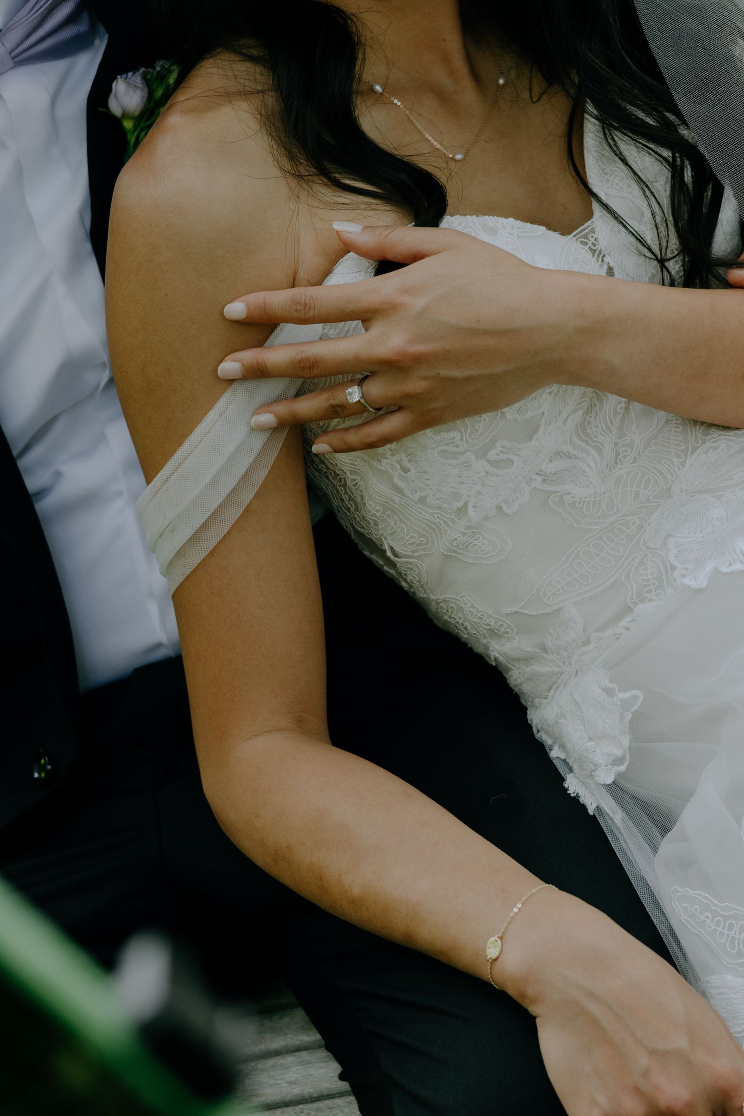 Wedding details shot
