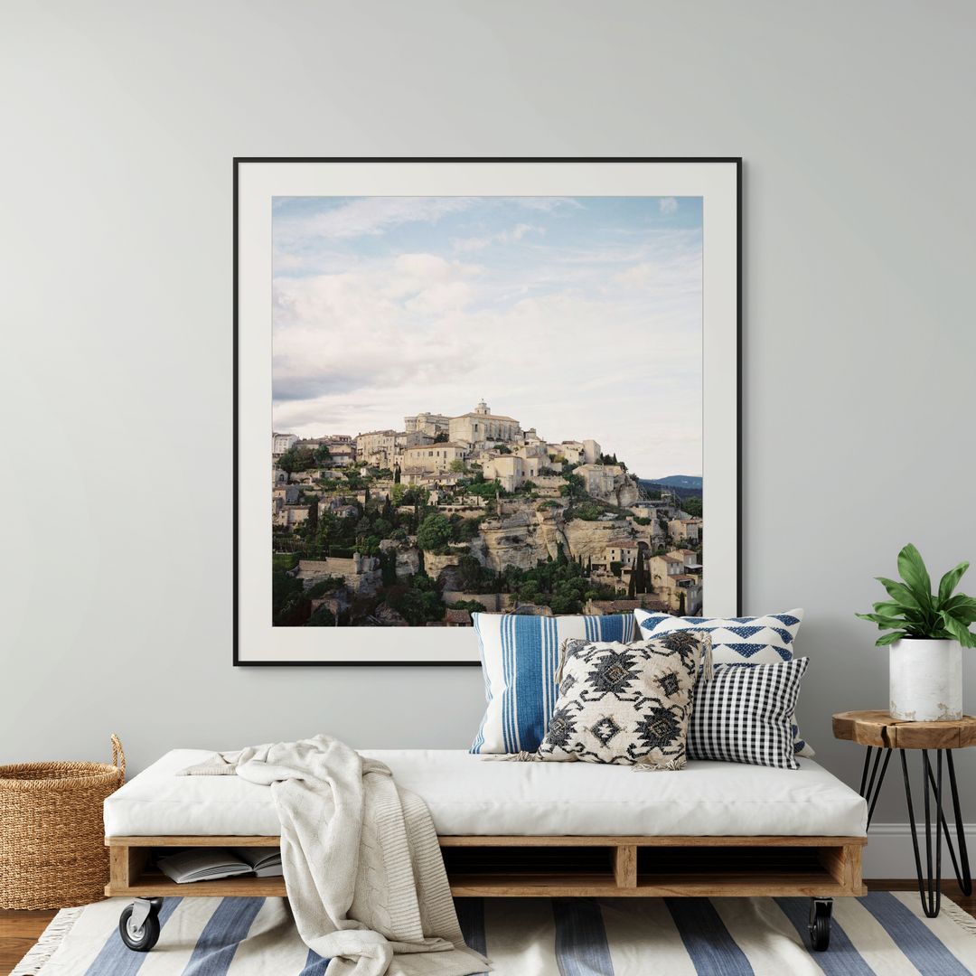 France travel print. Home decor, wall print. Living room decor, foyer decor.  Provence wall art. Hotel decor
