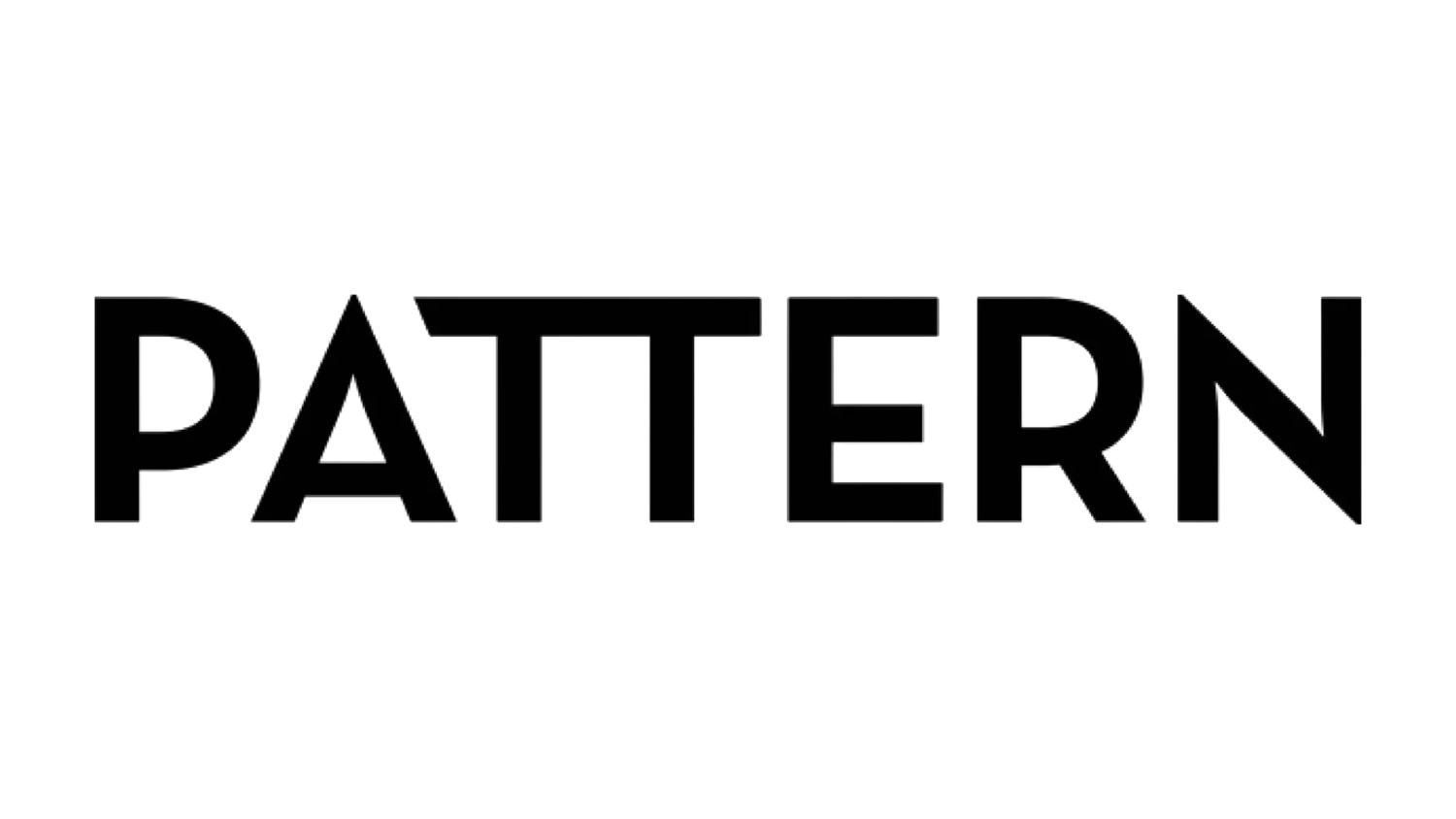 PATTERN brand logo displayed in bold black sans-serif font on white background.