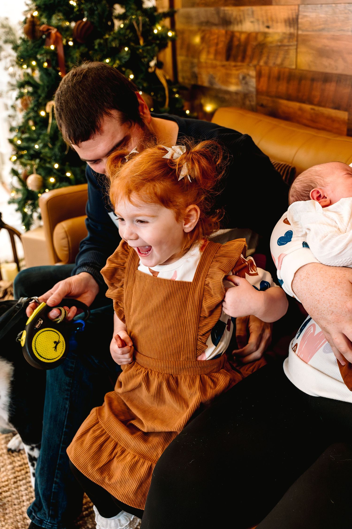 Barrie family photographer, Christmas photo session