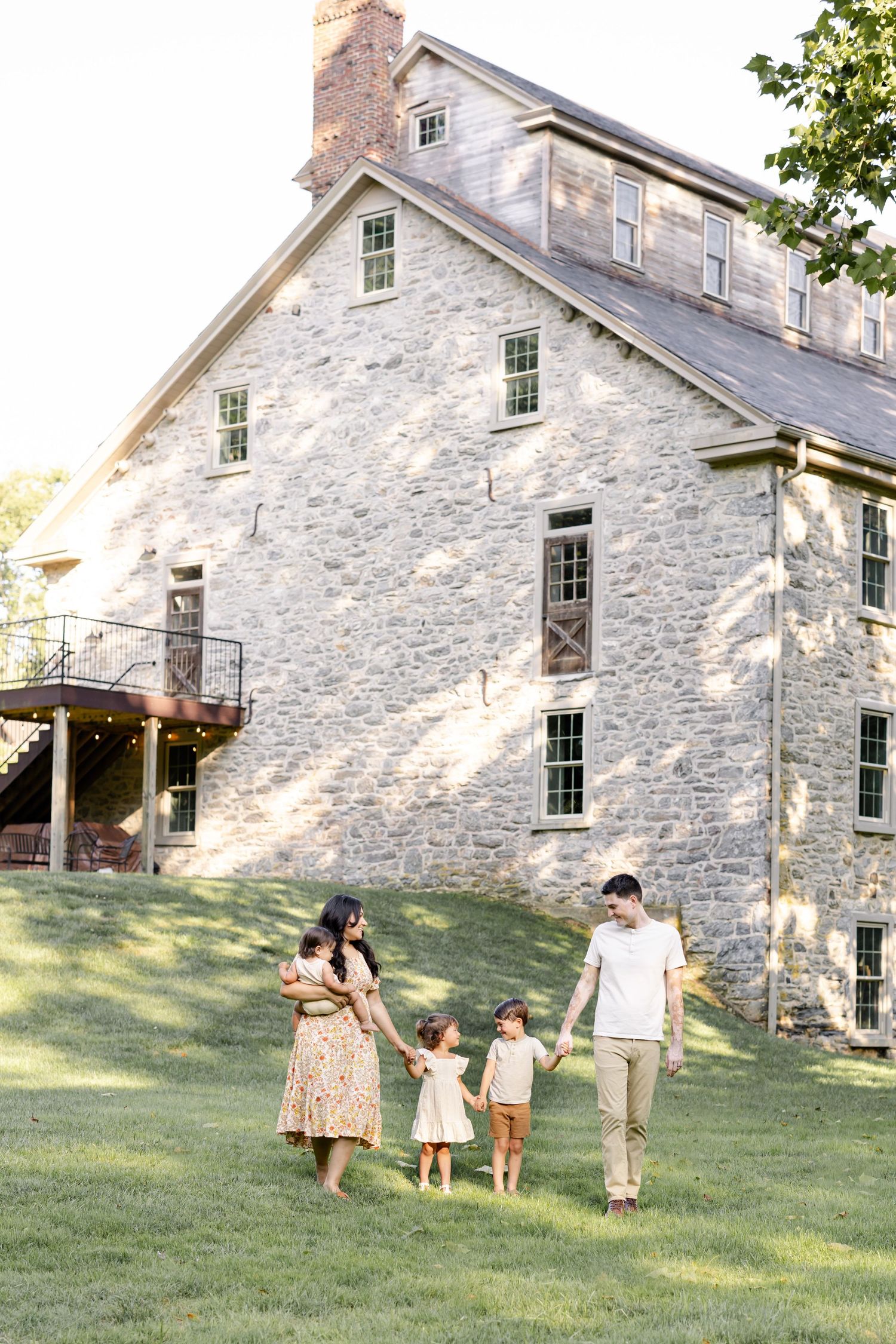 Outdoor family photographer in Lancaster, PA captures a candid family moment | Legacy images to treasure