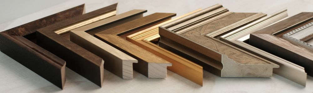 collection of high-quality, handcrafted picture frames offered by luxury senior and family photographer in Lancaster, PA