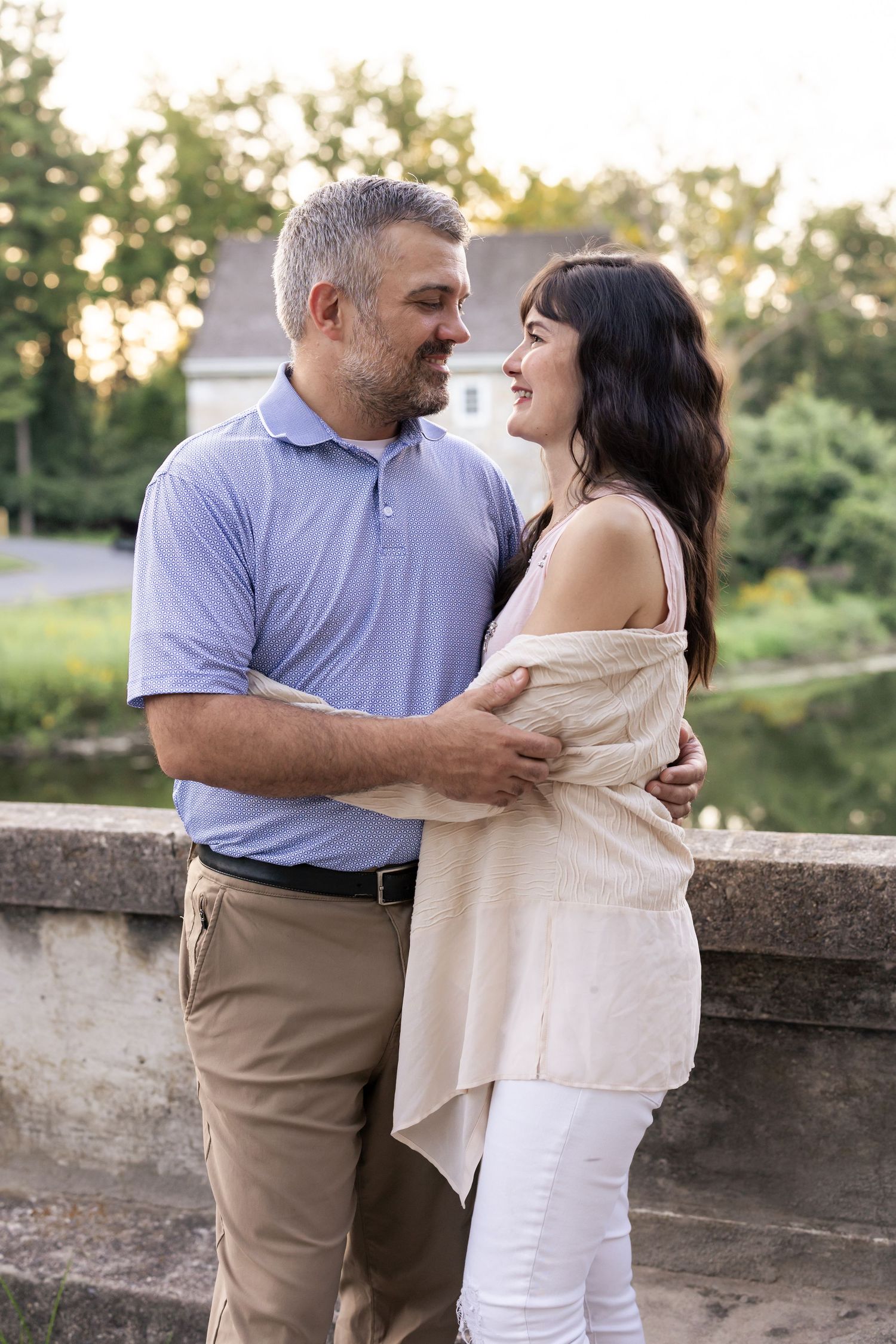 A romantic couple's portrait in Reading PA | Full- l photography experiences by Megan Mariah Photography, based in Lancaster, PA