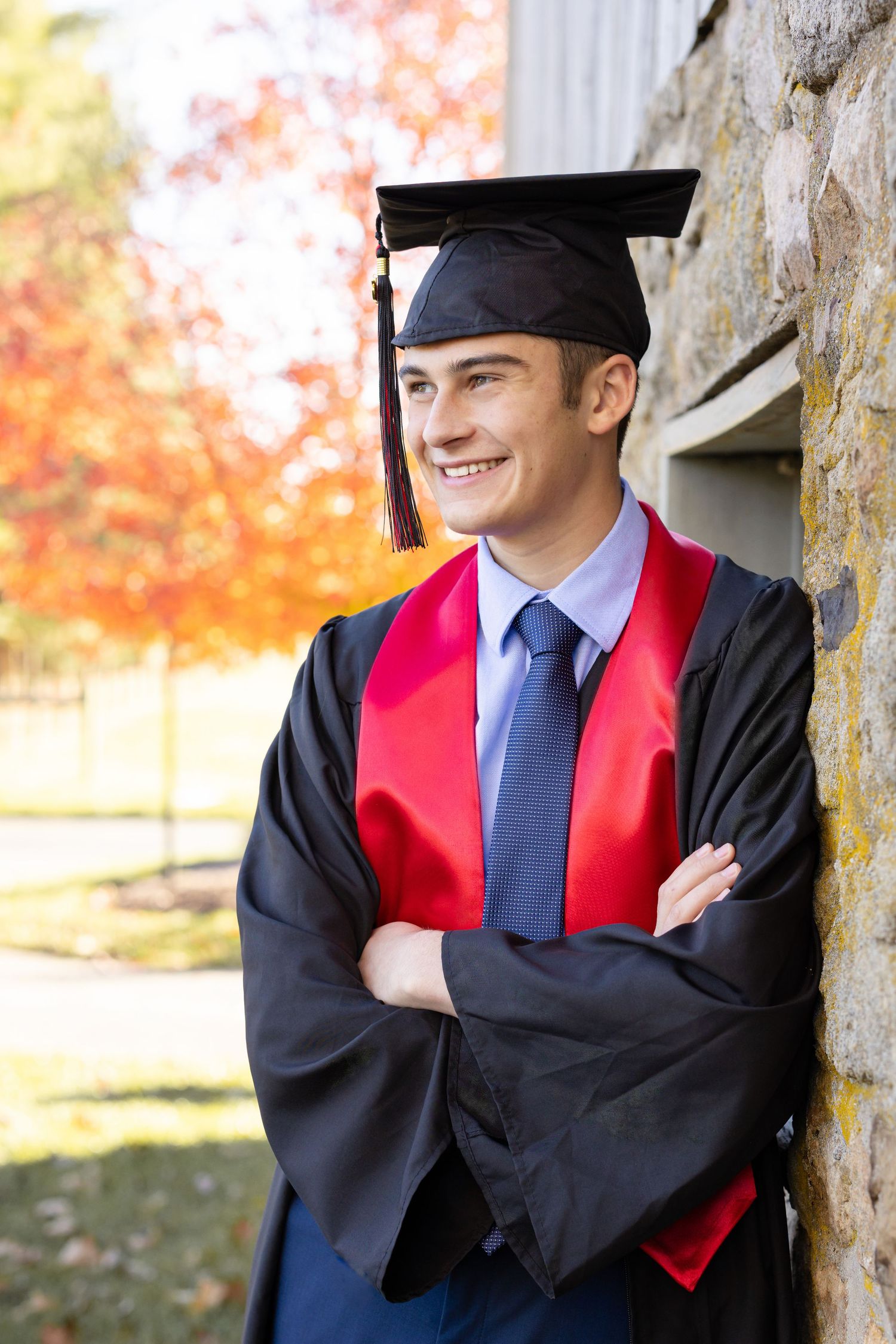 Cap and gown session in Lititz PA | luxury senior portraits by Megan Mariah Photography