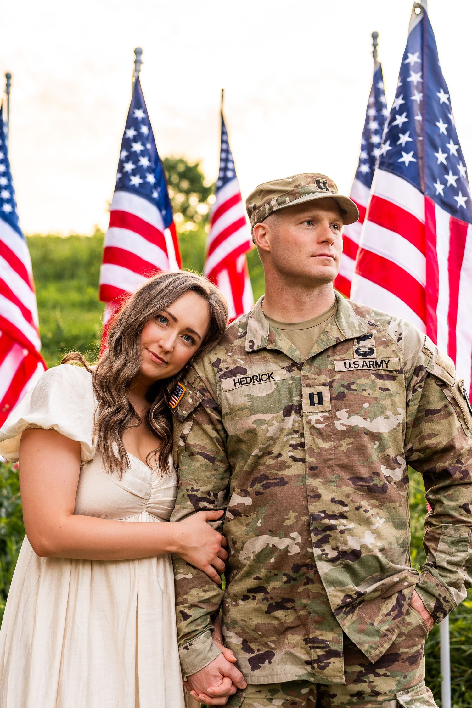 patriotic mini session Clarksville, Tennessee/TN, flag photos Memorial Day photos Fourth of July Fort Campbell, KY affordable