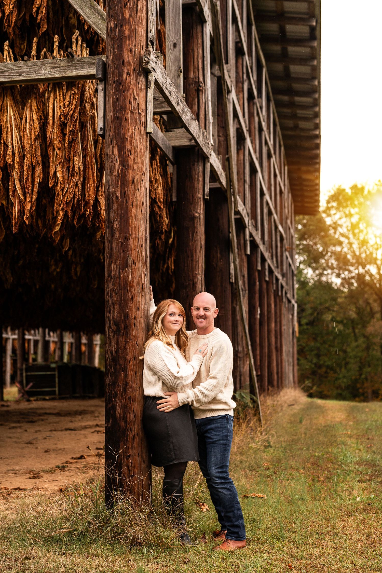Fall mini photography session Clarksville Tennessee TN affordable family photographer Dover Fort Campbell Woodlawn Tobacco Barn
