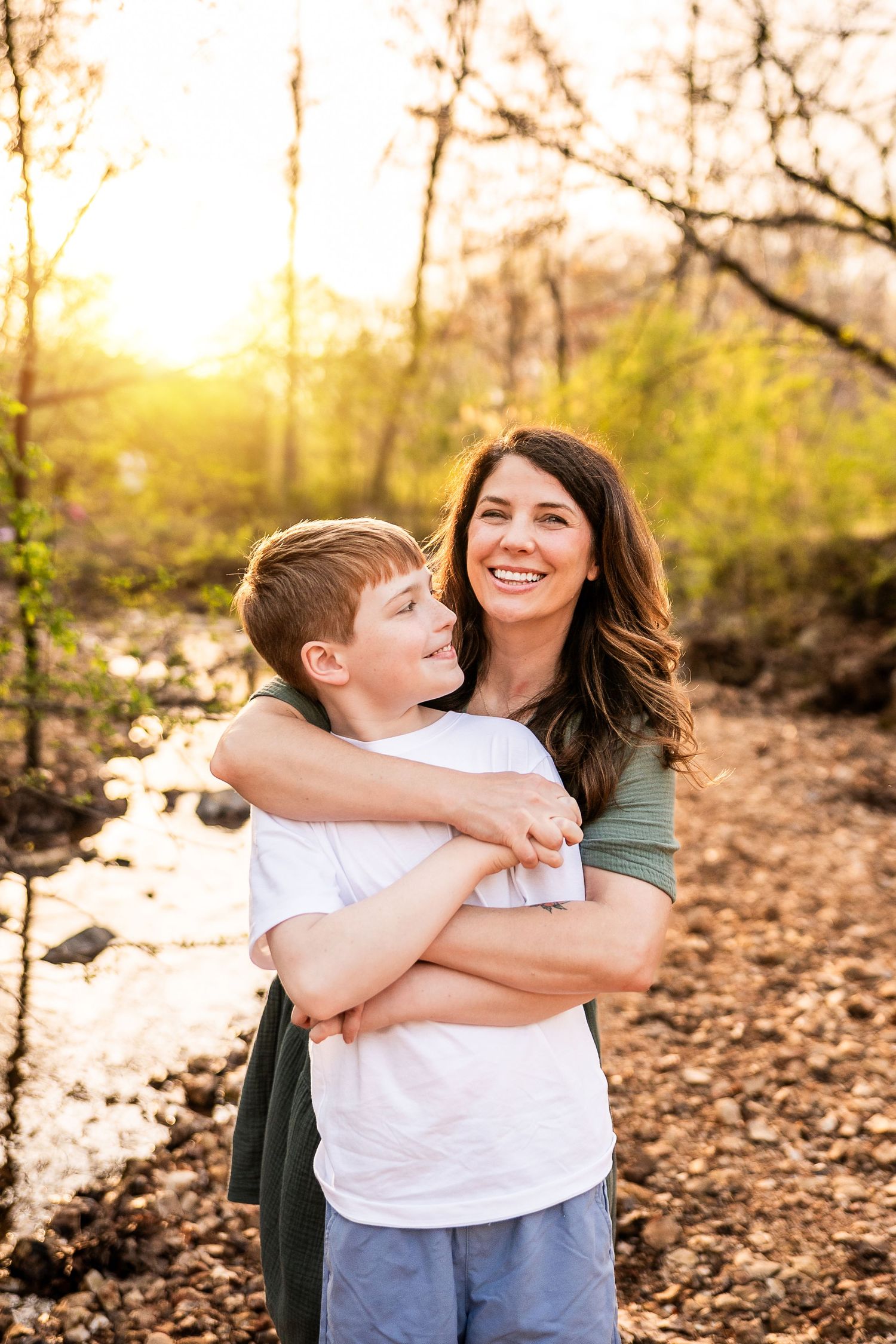 affordable family photographer Clarksville, Tennessee mommy and me spring mini session Fort Campbell