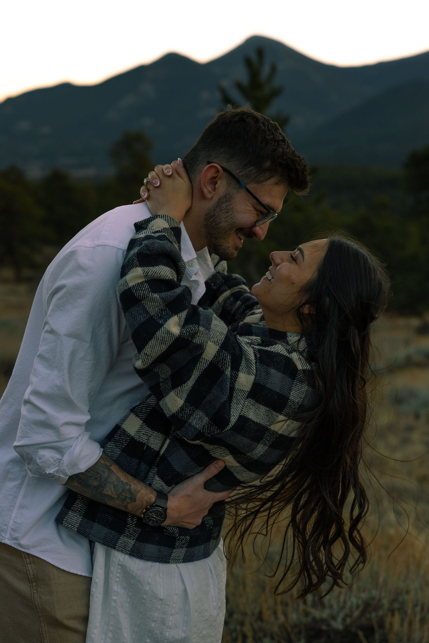 Northern Colorado wedding and couples photographer. Rocky Mountain National Park with cinematic, romantic, and timeless photos.