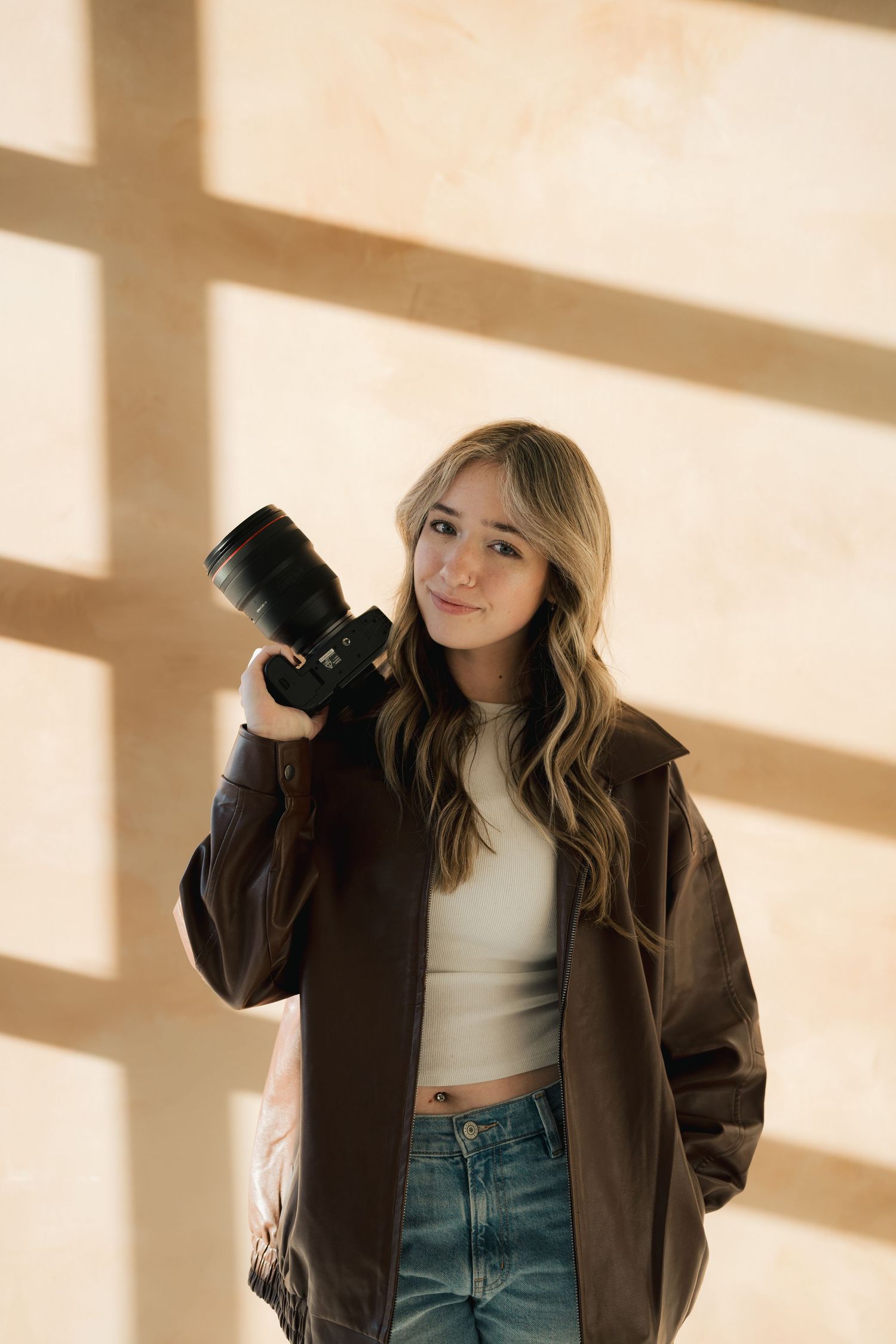 Northern Colorado Photographer branding photos at Realm studio.