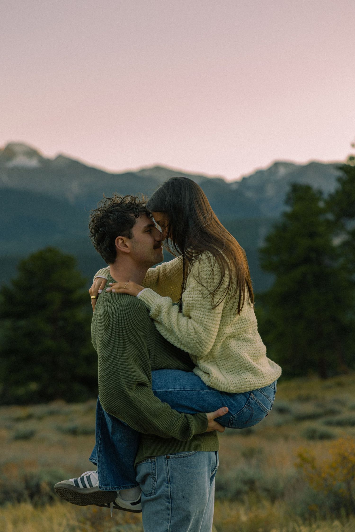 Northern Colorado wedding and couples photographer. Rocky Mountain National Park with cinematic, romantic, and timeless photos.