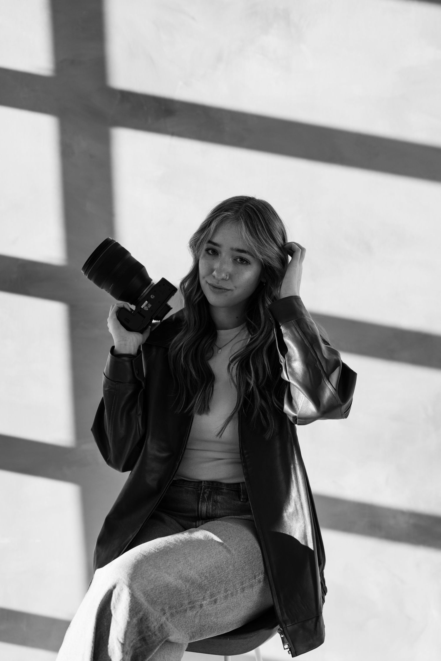 Northern Colorado Photographer branding photos at Realm studio.