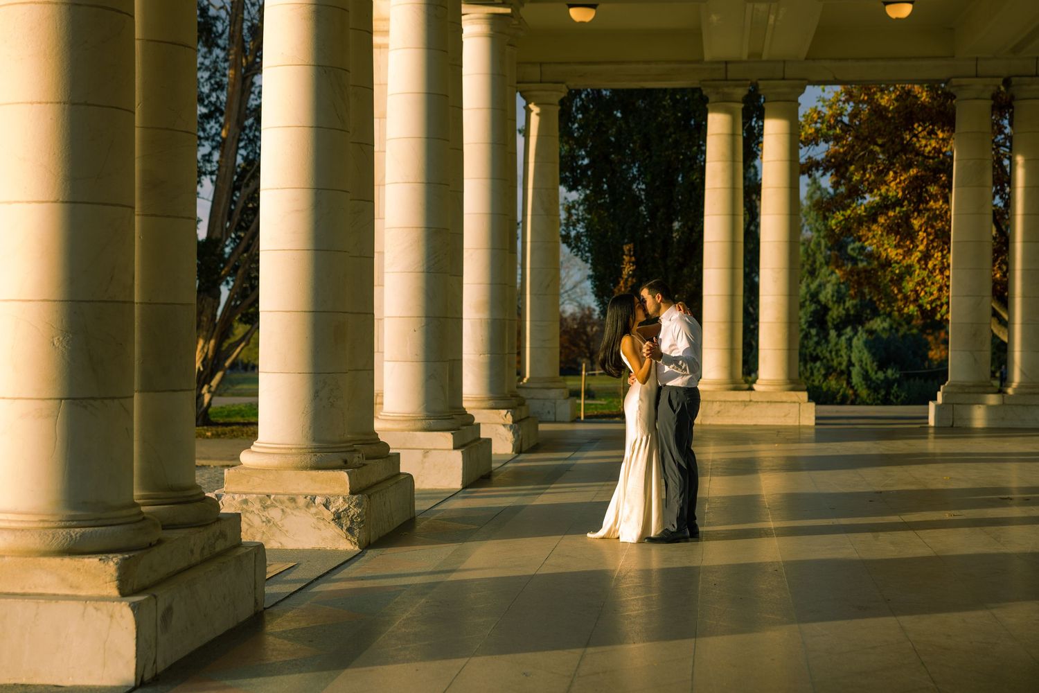 Northern Colorado wedding and couples photographer. Cheeseman Park with cinematic, romantic, and timeless photos.