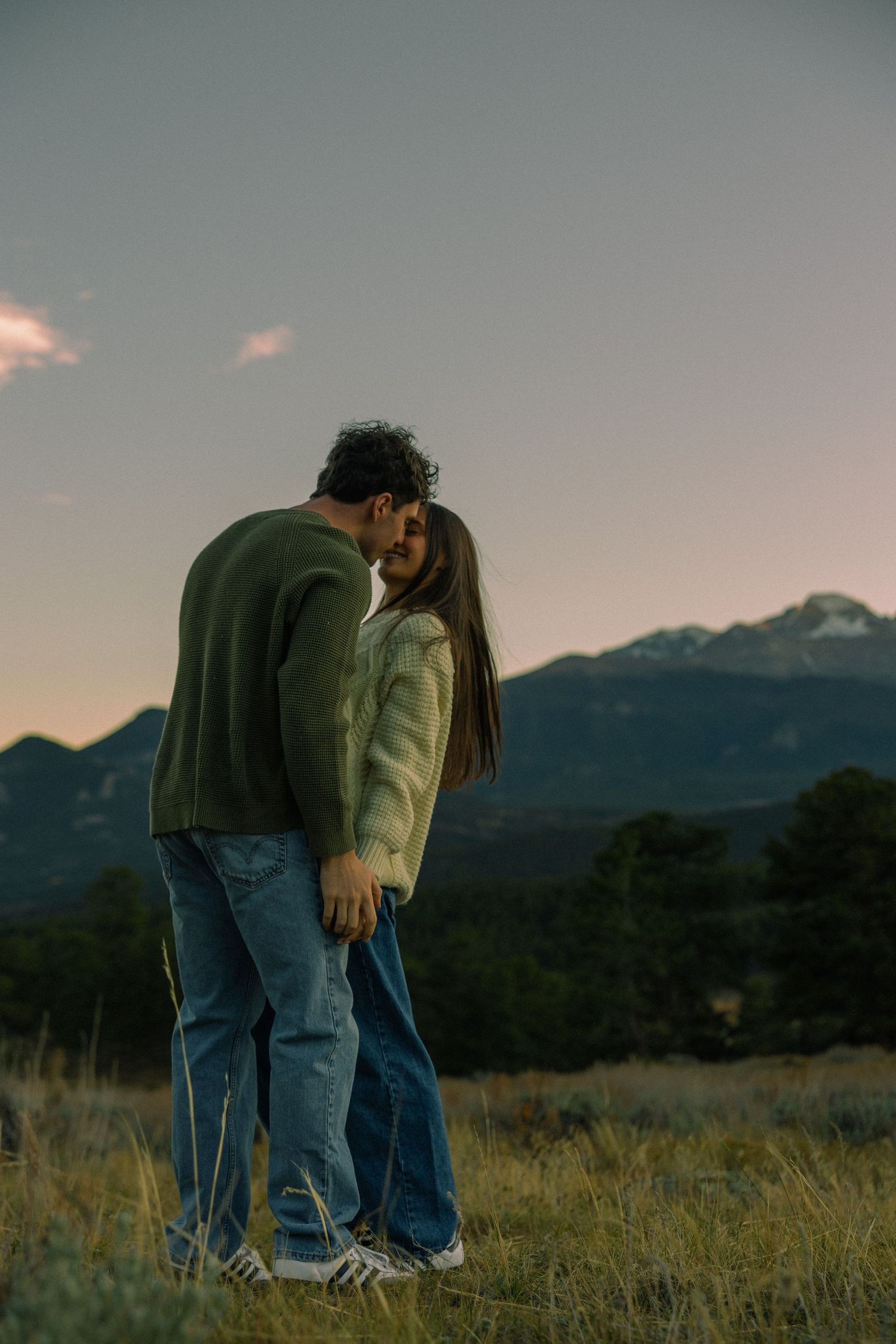 Northern Colorado wedding and couples photographer. Rocky Mountain National Park with cinematic, romantic, and timeless photos.