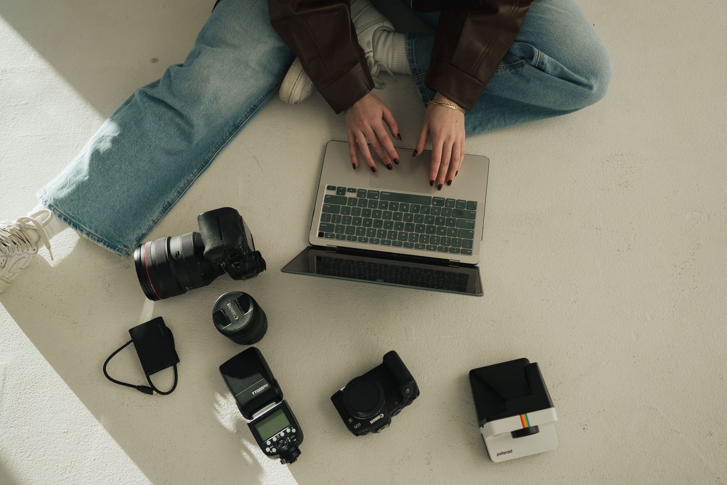 Northern Colorado Photographer branding photos at Realm studio.