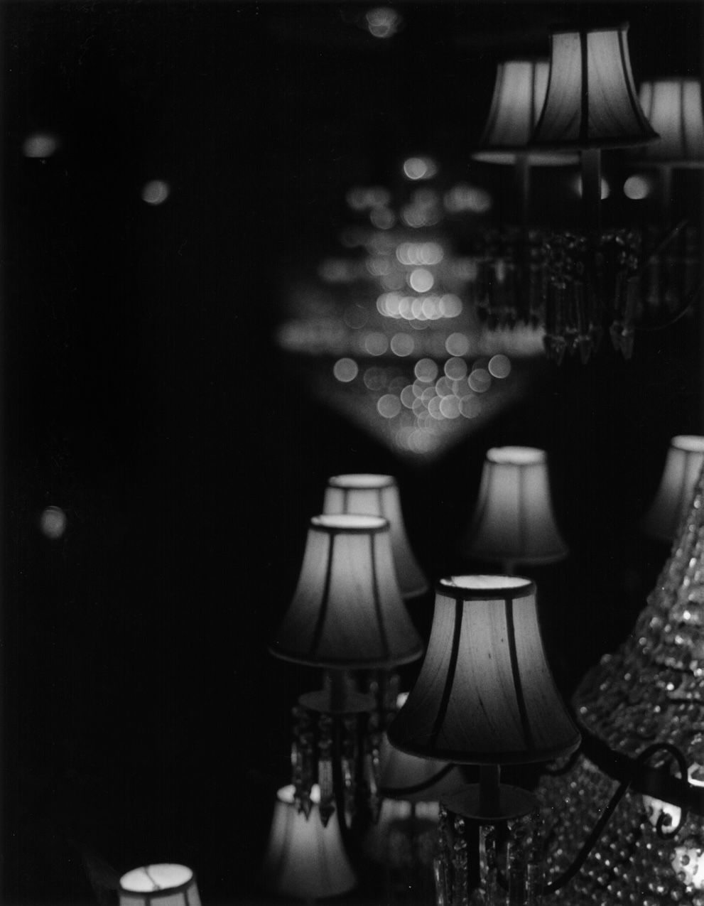 B&W chandelier