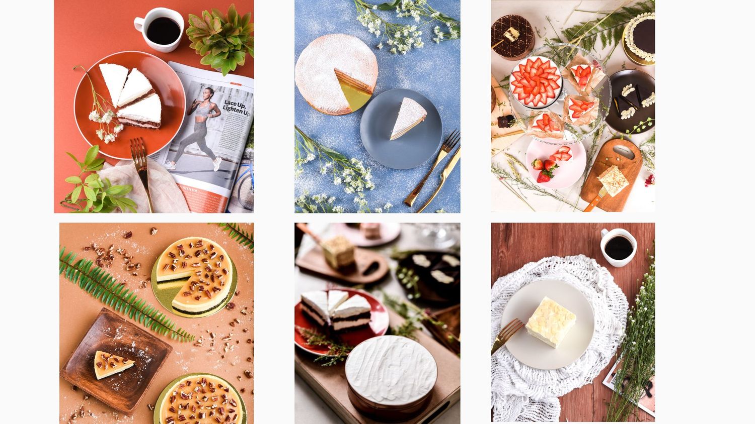 Story Road Studios Food Photography for Cakes and Pastries