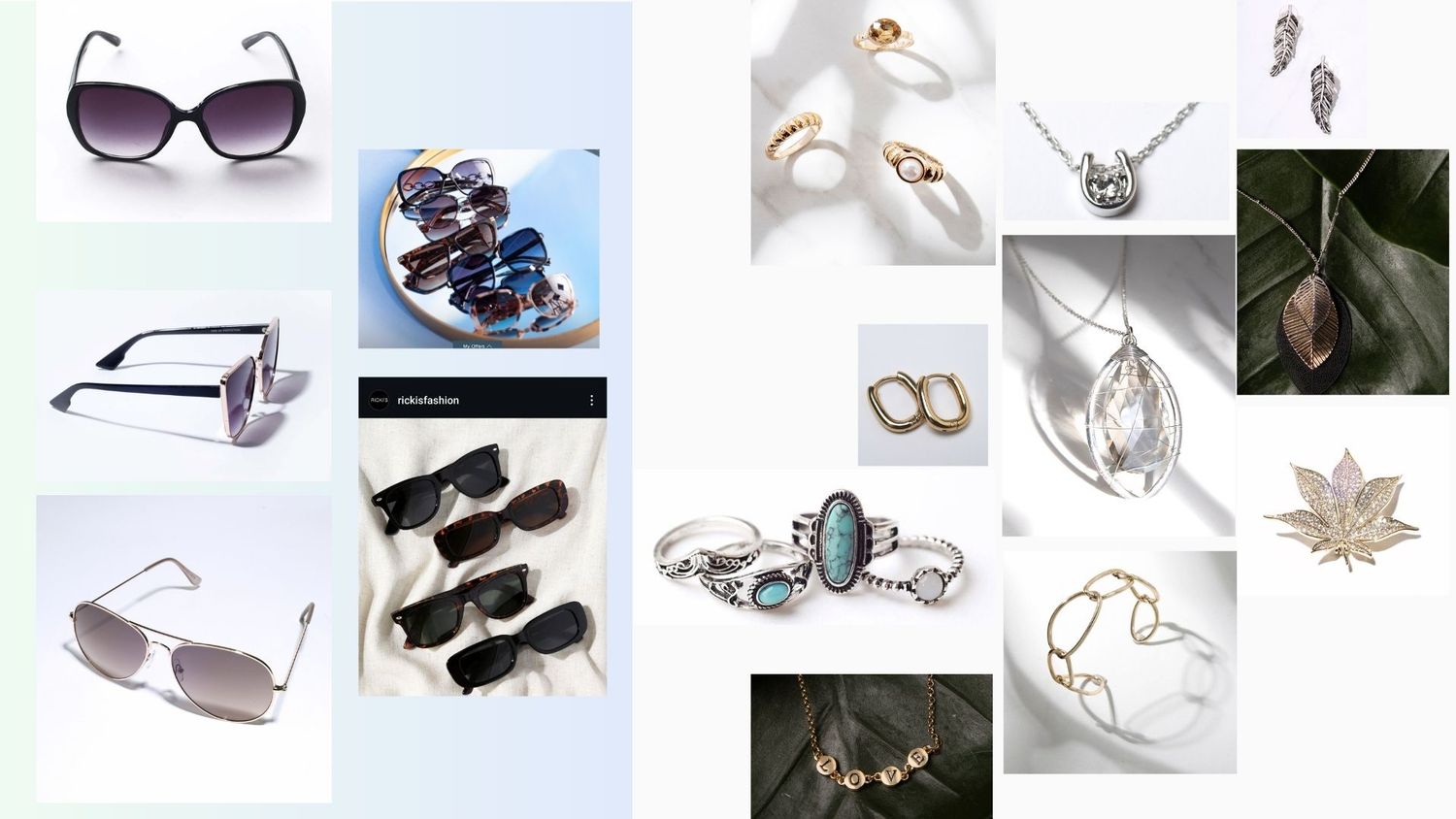 Story Road Studios Product Photography for Sunglasses and Jewelry Accessories