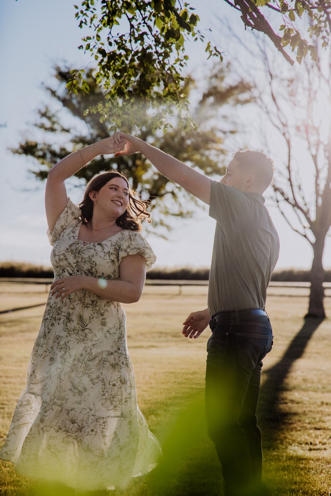 Couples and engagement photography by Shawna Inman Photography in Clovis NM — romantic natural light portraits.