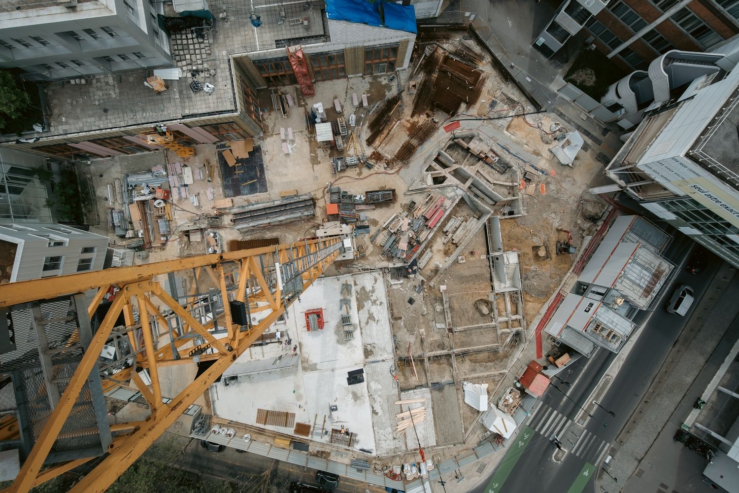 photographie de chantier de construction, par Gean Cartier
