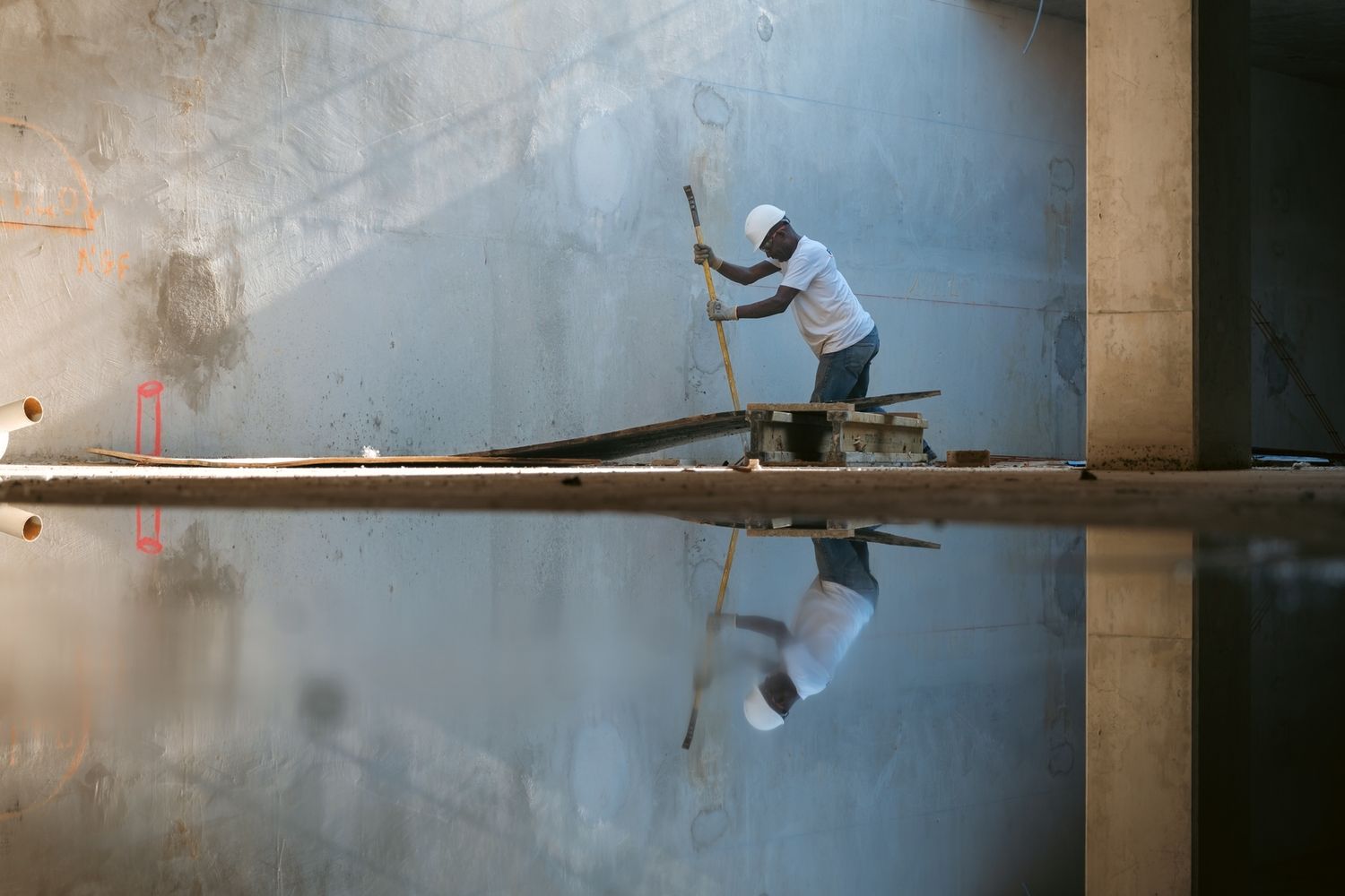 photographie de chantier de construction, par Gean Cartier