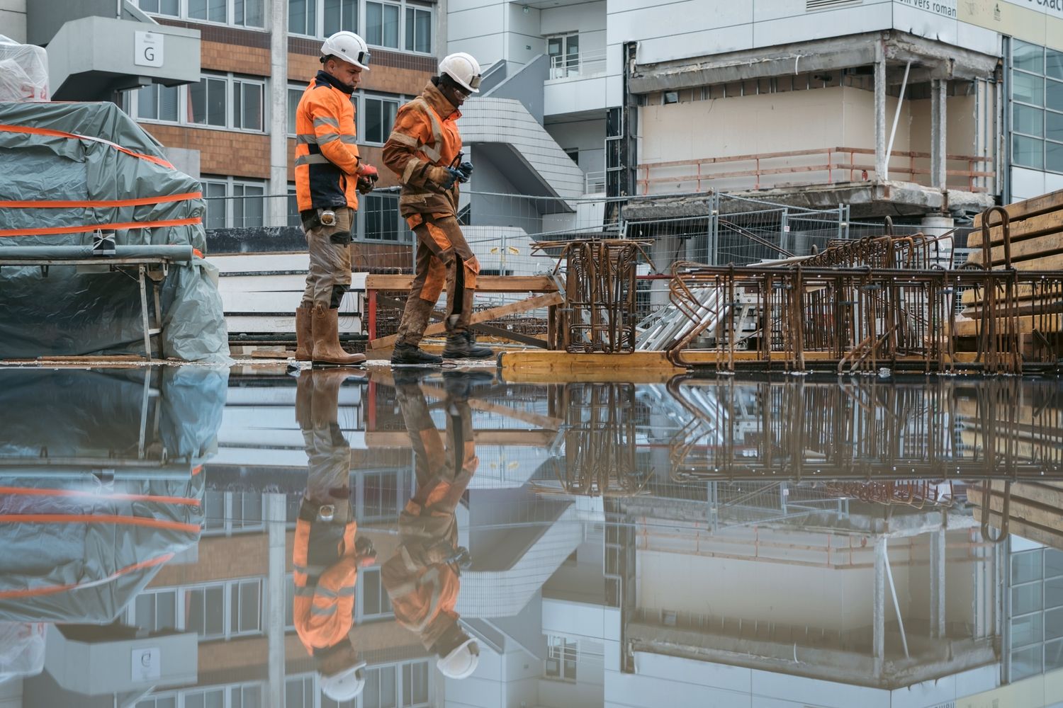 photographie de chantier de construction, par Gean Cartier