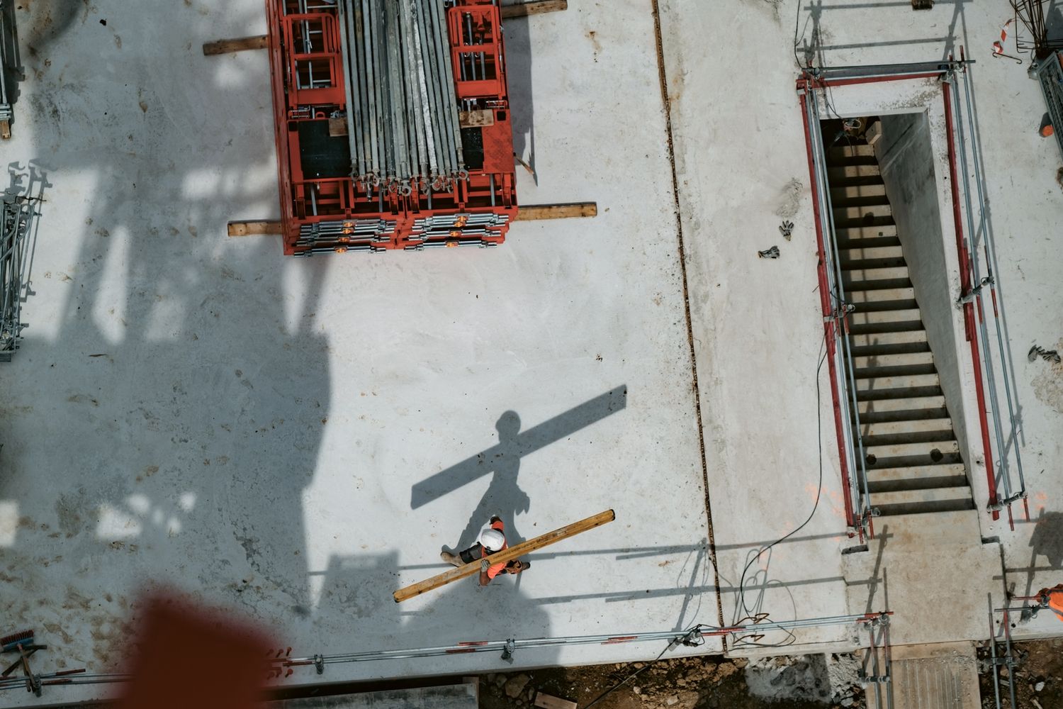 photographie de chantier de construction, par Gean Cartier