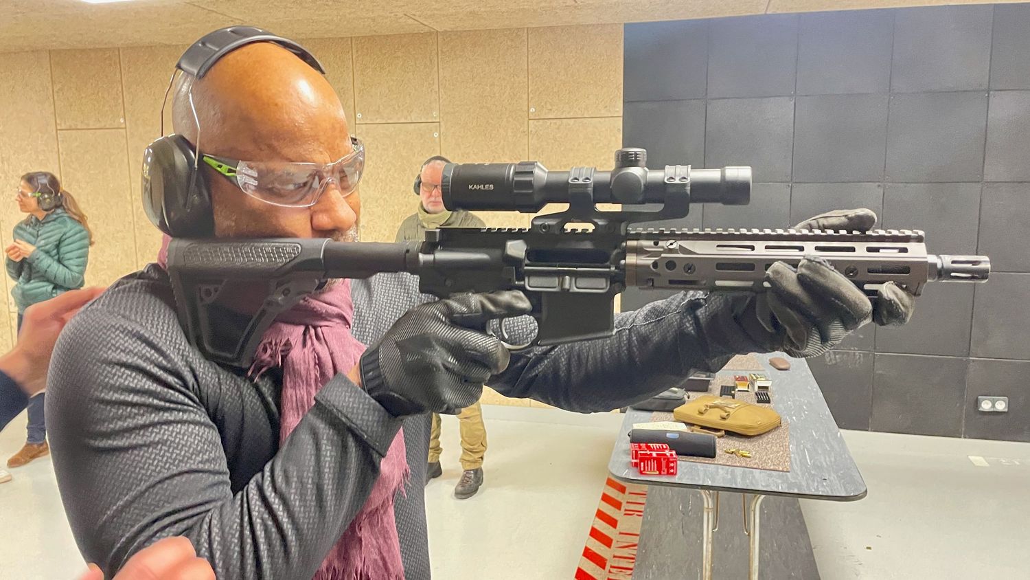 Rifle training